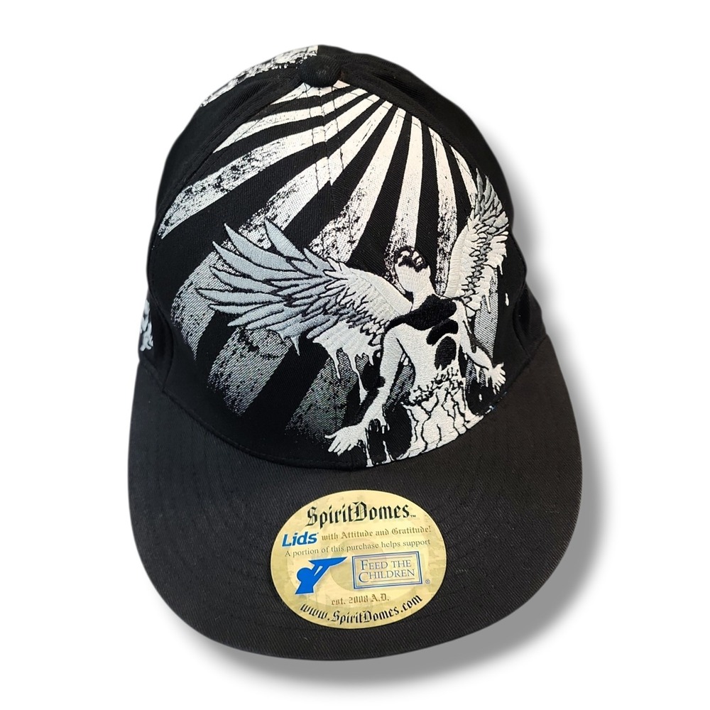 Spirit Domes "Crown Of Thorns Collection" Black Flex Fit Hat / Cap - Picture 6 of 9